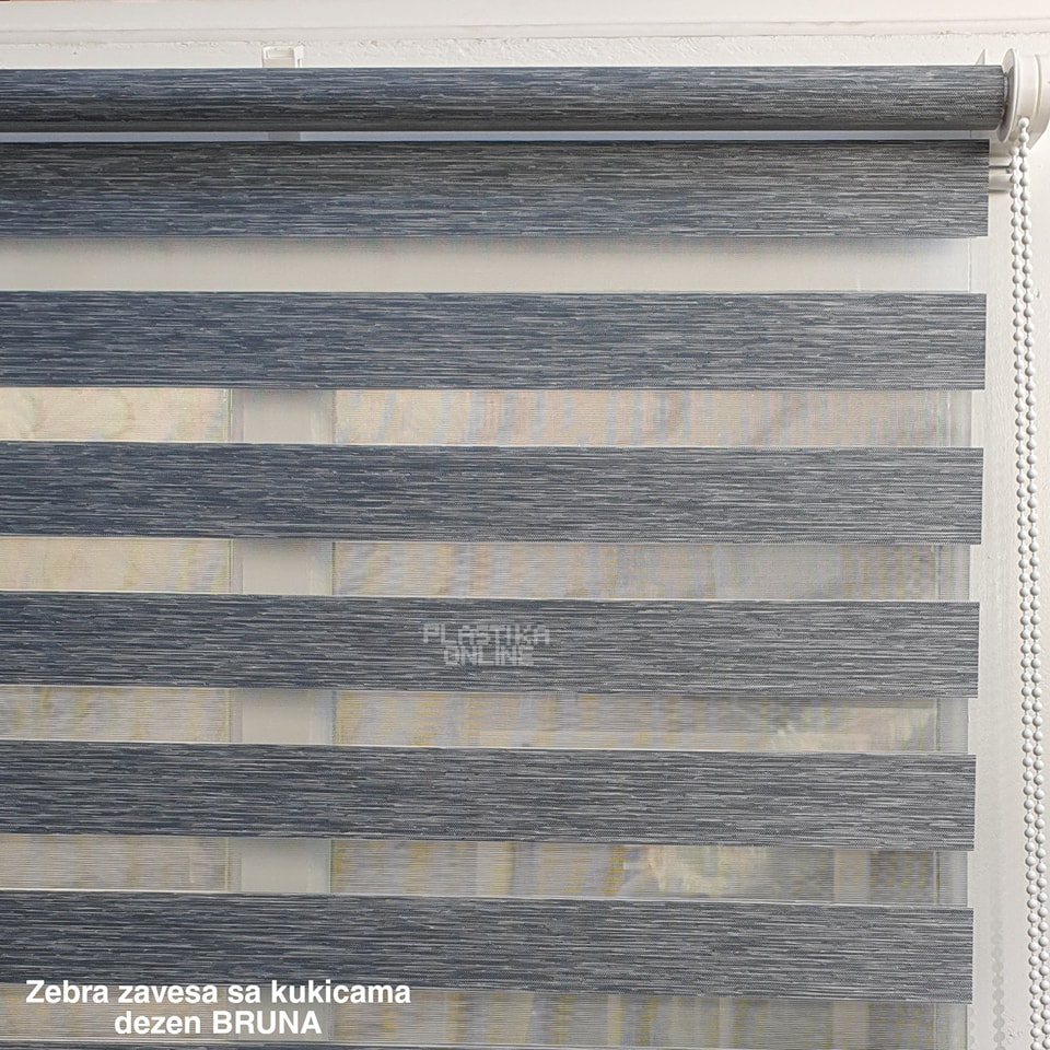 Zebra zavesa sa kukama, zebra zavese na kacenje, zebre zavese