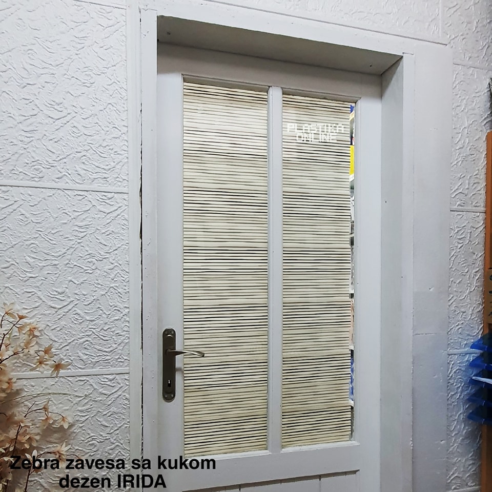 Zebra zavesa sa kukama, zebra zavese na kacenje, zebre zavese