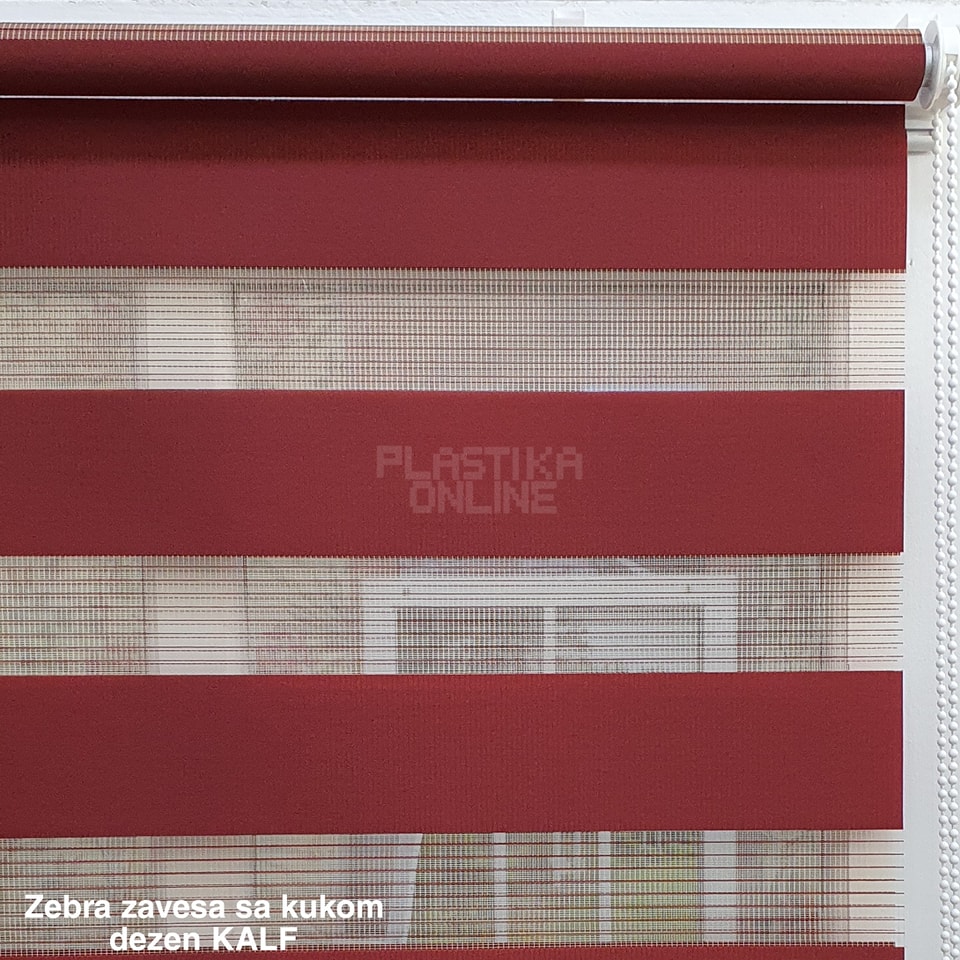 Zebra zavesa sa kukama, zebra zavese na kacenje, zebre zavese