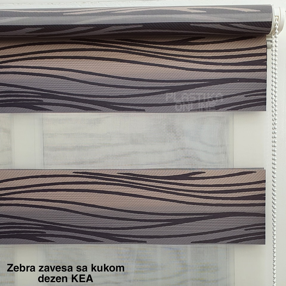 Zebra zavesa sa kukama, zebra zavese na kacenje, zebre zavese