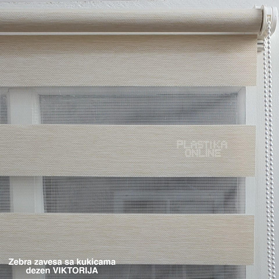 Zebra zavesa sa kukama, zebra zavese na kacenje, zebre zavese