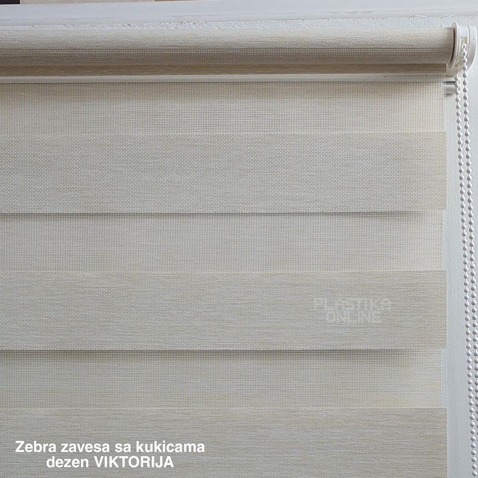Zebra zavesa sa kukama, zebra zavese na kacenje, zebre zavese