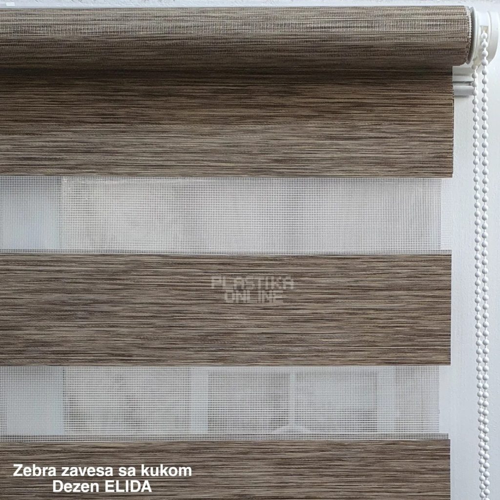 Zebra zavesa sa kukama, zebra zavese na kacenje, zebre zavese