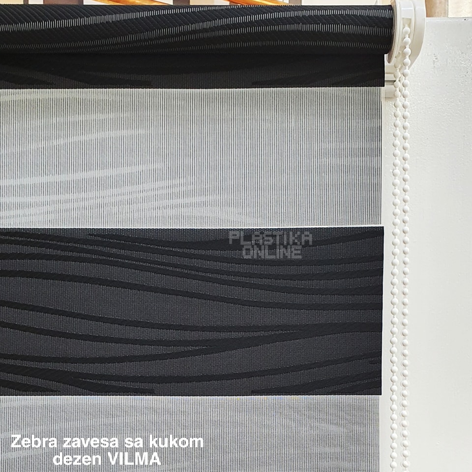 Zebra zavesa sa kukama, zebra zavese na kacenje, zebre zavese