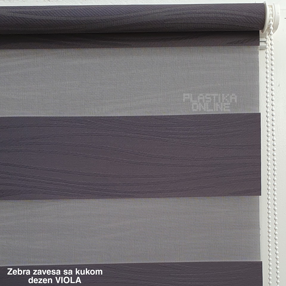 Zebra zavesa sa kukama, zebra zavese na kacenje, zebre zavese