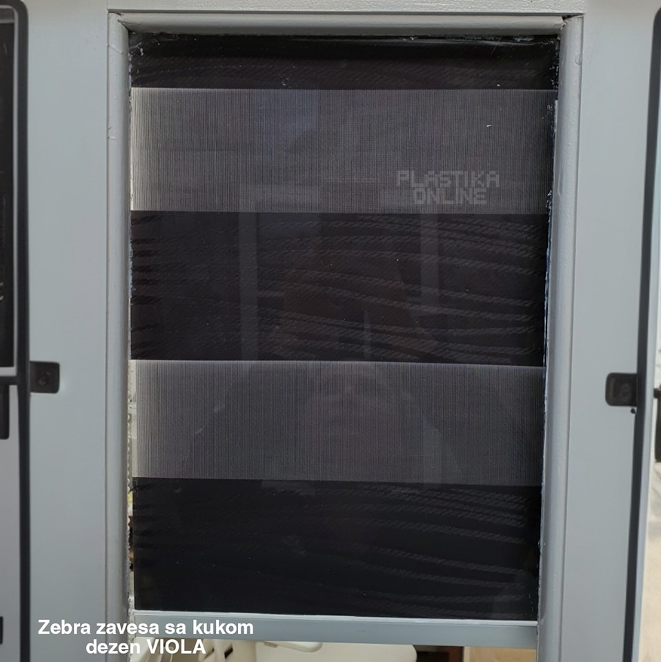 Zebra zavesa sa kukama, zebra zavese na kacenje, zebre zavese