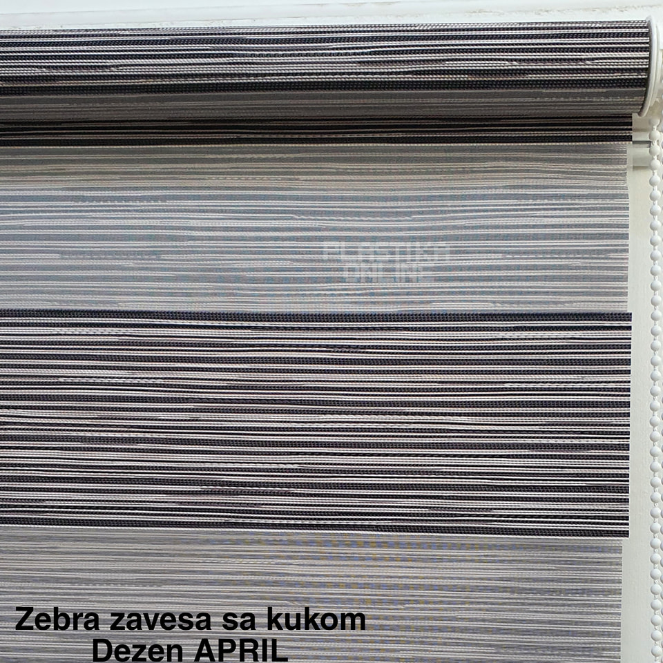 zebra zavese dan noc, zebra zavese sa kukom
