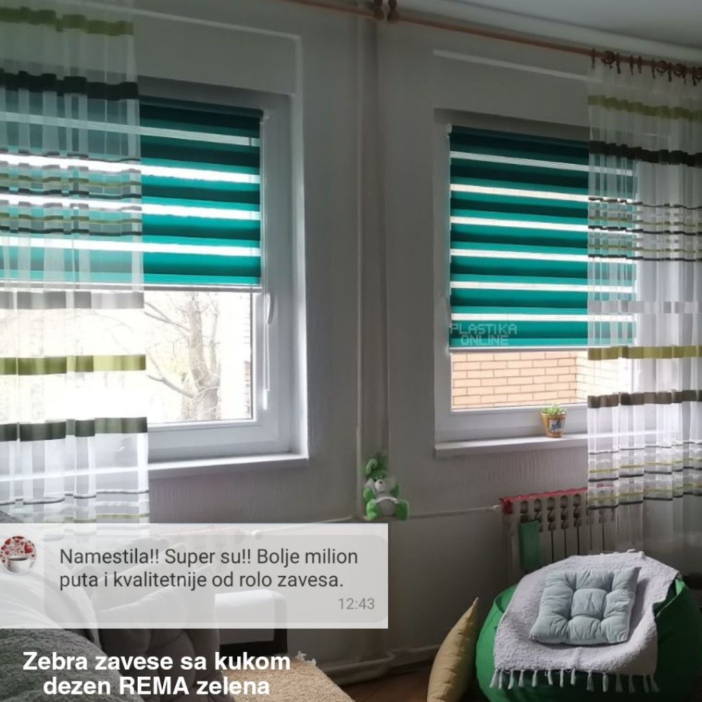 zebra zavesa sa kukicama, zebra zavesa na kačenje, zebra zavesa dezen